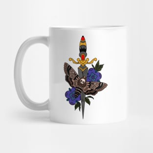 Moth and Dagger Mug